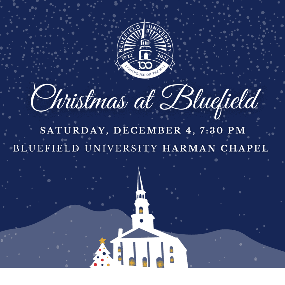 Community Invited to Christmas at Bluefield 2021 Bluefield University