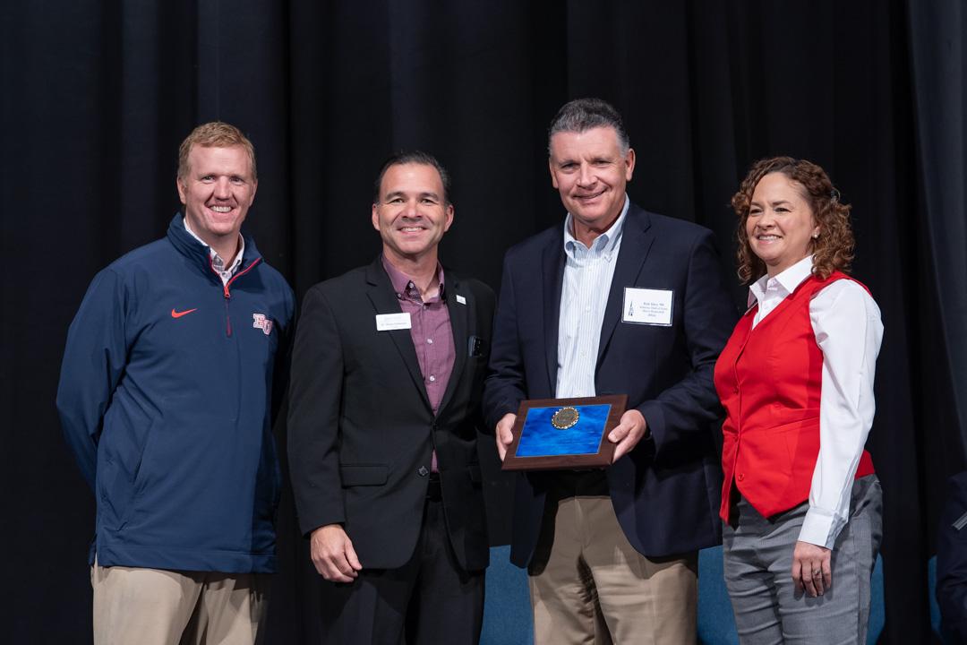 Robert Iden is inducted into the Athletics Hall of Fame