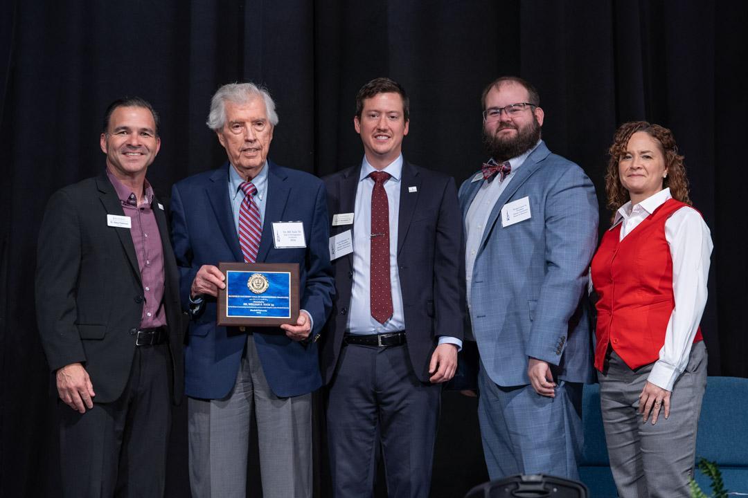 Dr. Bill Tuck is inducted into the Hall of Distinguished Graduates